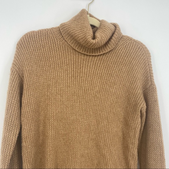 Calypso St. Barth Camel Turtleneck Sweater - Picture 10 of 11